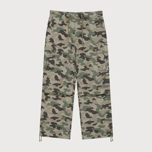 [커버낫]커버낫 와이드 코튼 파라슈트 팬츠 카모 CO2601PT11CA
