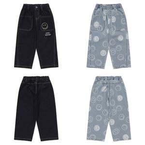 [래핑차일드](모다진주) 배기 일자핏 데님 팬츠 86119-401-30_JJ