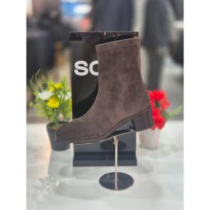 [소다][소다] 여성 스판 앵클 부츠 라인 FRB508_DG