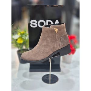 [소다][소다] 여성 데일리 장식 포인트 앵클 부츠 FRB506_DG