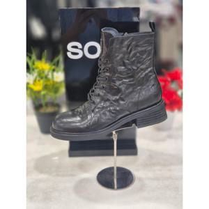 [소다][소다]여성 데일리 앵클 부츠 워커 라인 FRB501_DG