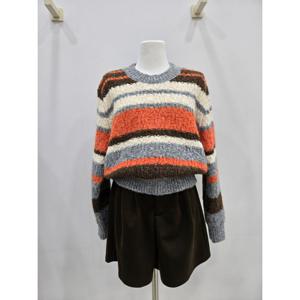 [나인스텝]무지개엠보라운드니트  N25NW5441BR_JJ