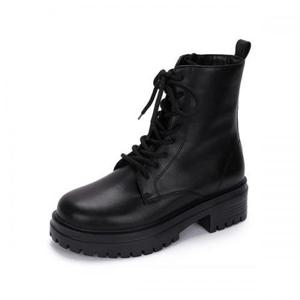 [무크]여성 워커 부츠 (털) 블랙 422609AA_YS