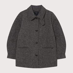 [커버낫]커버낫 우먼 울 하프 코트 차콜 CO2504CT72CH