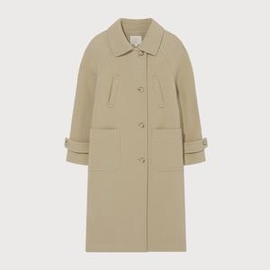 [커버낫]커버낫 우먼 울 싱글 롱코트 샌드 CO2504CT73SD