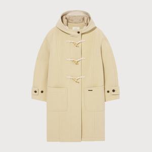 [커버낫]커버낫 우먼 에딘 울 더플코트 버터 CO2504CT71BT