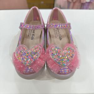 [탈렌트키즈]유이동 아동화 하트폼폼LED구두 TSX11HSH17_CJ