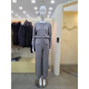 [플라스틱아일랜드]라운드넥 니트가디건+니트팬츠set PR7XD3W0_D