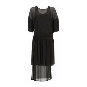 르메르 시어 스쿱넥 더블레이어 원피스 DR1139 LF1572BR475