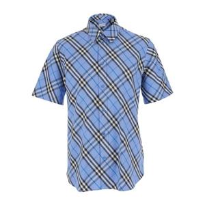 버버리 체크 로버트 반팔 셔츠 8123674 C4258