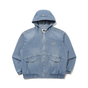 [코닥]코닥 RGB 데님 후드 자켓 K6123LJK21SBL