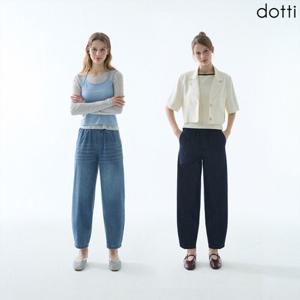 [도티][도티]26SS 여성 시그니처 볼륨 데님 2종_667806