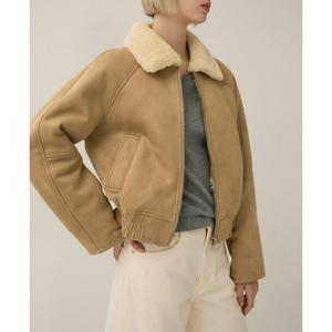 [리스트][LIST] 인조 스웨이드 시어링 무스탕_TWUJKP82110