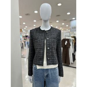 [리스트][LIST] 울 트위드 라운드넥 자켓 TWWJKP72090