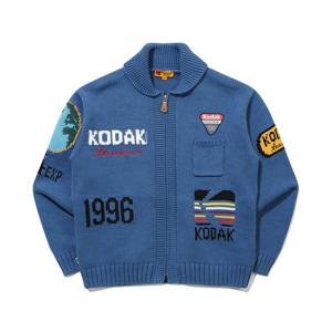 [코닥]코닥 골드모먼트 아카이빙 니트 집업 자켓 K6123LKO11BLU