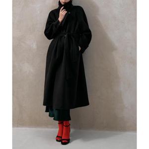 [리스트][LIST] 울 벨티드 로브 핸드메이드 코트_TWHCTP82130