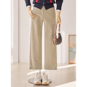 [커스텀에이블][55-77]골덴 터치 배기 밴딩 팬츠_T2601PT001A