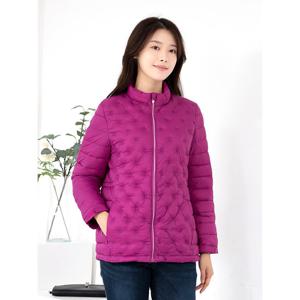 [모슬린]엄마옷 하이넥 패딩 점퍼 516FGH129 마담/중년여성/빅사