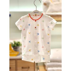 압소바 HK(아기내의)프랭클린 반소 내의(26년여름신상) (AA1B10391)