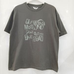 [에꼴리에][모다부평]5부 빈티지 뮤직 폰트티/26B0401KH_BP_BP