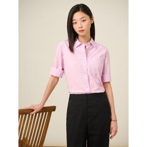 [빈폴레이디스]필라필 5부 소매 셔츠  라벤더 (BF5465C04T) .