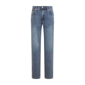 [헤지스]헤지스 블루 워싱 면혼방 데님팬츠 WHPA5B251B1