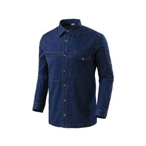 용접복 (TBUC) 블루진 스판셔츠 청남방 청 TB-19-15J