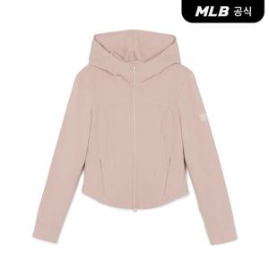 [MLB공식] 26SS 여성 베이직 슬림핏 후드집업 NY (Ptn.Coral) 3FTRB1161-50COP