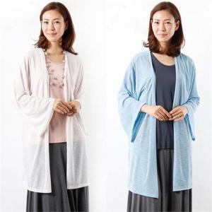 [강물처럼]빅사이즈사랑해요 1897L008 시원한 통 소매 가디건 WW