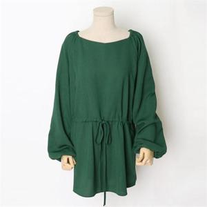 [강물처럼]아이우먼 퍼프보트넥블라우스 HGA625M008 빅사이즈 (5