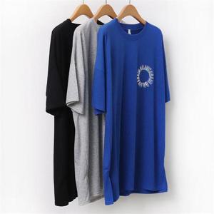 [강물처럼]빅사이즈사랑해요 A316L008 홀로그램서클롱박스티 MN