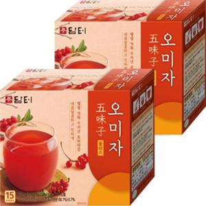 오미자차 담터 오미자플러스 x 2개) 30T (15T