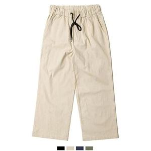 [의류] 남자 베이지 린넨팬츠 와이드 8부 여름 허리 편한바지
