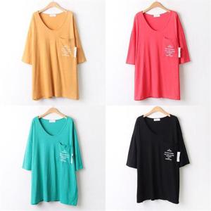 [강물처럼]위쉬몰 KY 레고패치브이롱박스티(A852H009) 빅사이즈