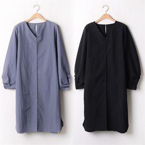 [강물처럼]위쉬몰 SM 브이꼬임셔링원피스(A862H009) 빅사이즈 (6