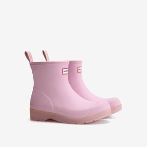 헌터 [WOMEN] 플레이 트랜스루센트 숏 레인부츠 - 아젤리아핑크 WFS4001RMAAPL