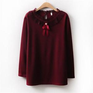 [강물처럼]아이우먼 로사레이스블라우스 MN7852M010 빅사이즈 (6