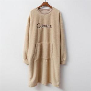 [강물처럼]아이우먼 따옴표일자롱원피스 ILC076M011 빅사이즈 (6