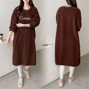 [강물처럼]위쉬몰 IL 콤마덤블라운드원피스(C076H011) 빅사이즈