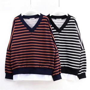 [강물처럼]빅사이즈사랑해요 6707L011 믹스 단가라 맨투맨 NB (6