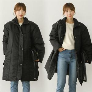 [강물처럼]위쉬몰 TM 벨티드오버패딩사파리(C057H011) 빅사이즈