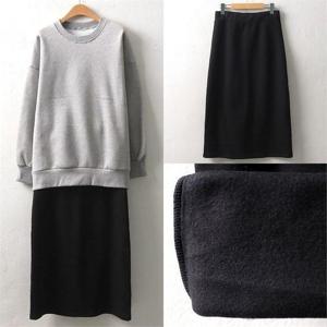 [강물처럼]위쉬몰 WW 데일리특기모스커트(7368H011) 빅사이즈 (6