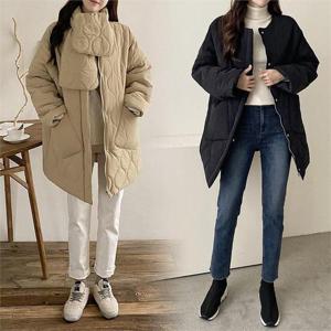 [강물처럼]위쉬몰 PO 윈터워머퀼팅코트세트(C025H011) 빅사이즈