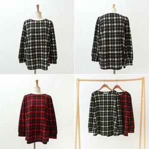 [강물처럼]빅사이즈 012 클래식보트넥블라우스 DWBC242 (6397426