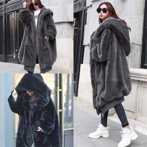 [강물처럼]위쉬몰 DM 오버빅밍크퍼후드코트(B291H012) 빅사이즈