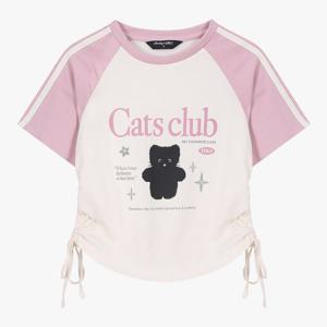 [더데이걸]허리 셔링 레글런 반팔티TGRA26302