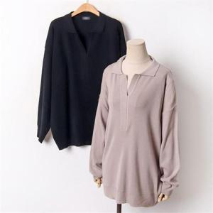 [강물처럼]빅사이즈 101  세미홀가루즈카라니트 DAPB694 (646257