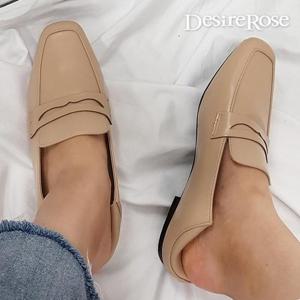 [디자이어로즈][디자이어로즈] 여성 폴딩 2way 로퍼 블로퍼 1cm