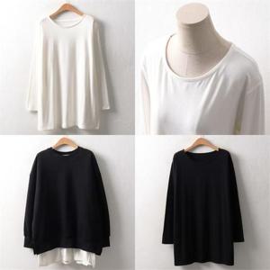 [강물처럼]위쉬몰 WW 힐링베이직기모롱티(7947H101) 빅사이즈 (6