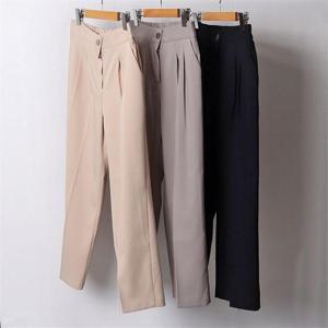 [강물처럼]빅사이즈사랑해요 B933L102 레이온트윌밴딩슬랙스 PE